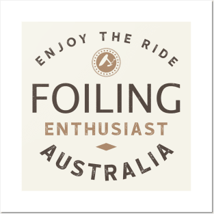 Foiling Enthusiast - Australia Posters and Art